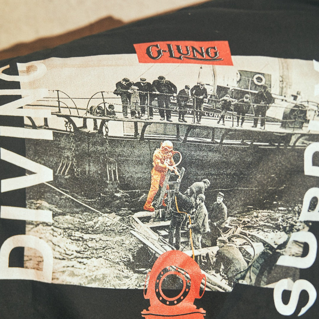 【受注販売～6/30】G-LUNG LONG SLEEVE T-SHIRTS【BLACK】